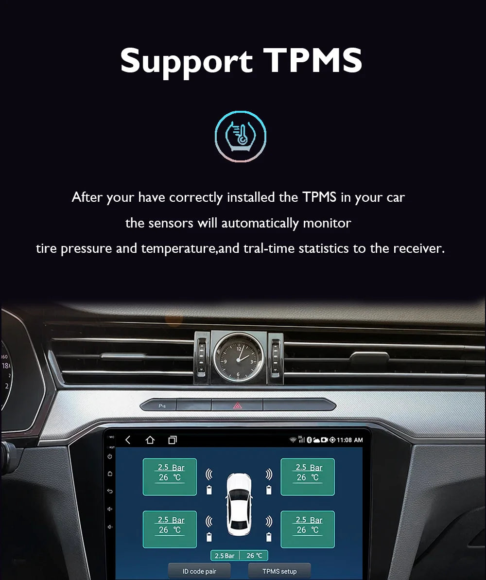 Android 14 for Suzuki Swift 4 2011 - 2017 Qualcomm Car Multimedia Player Stereo GPS Navigation BT WIFI car accessories tools